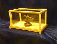 glass display case