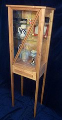 tall display cabinet