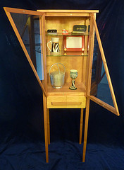 tall display cabinet