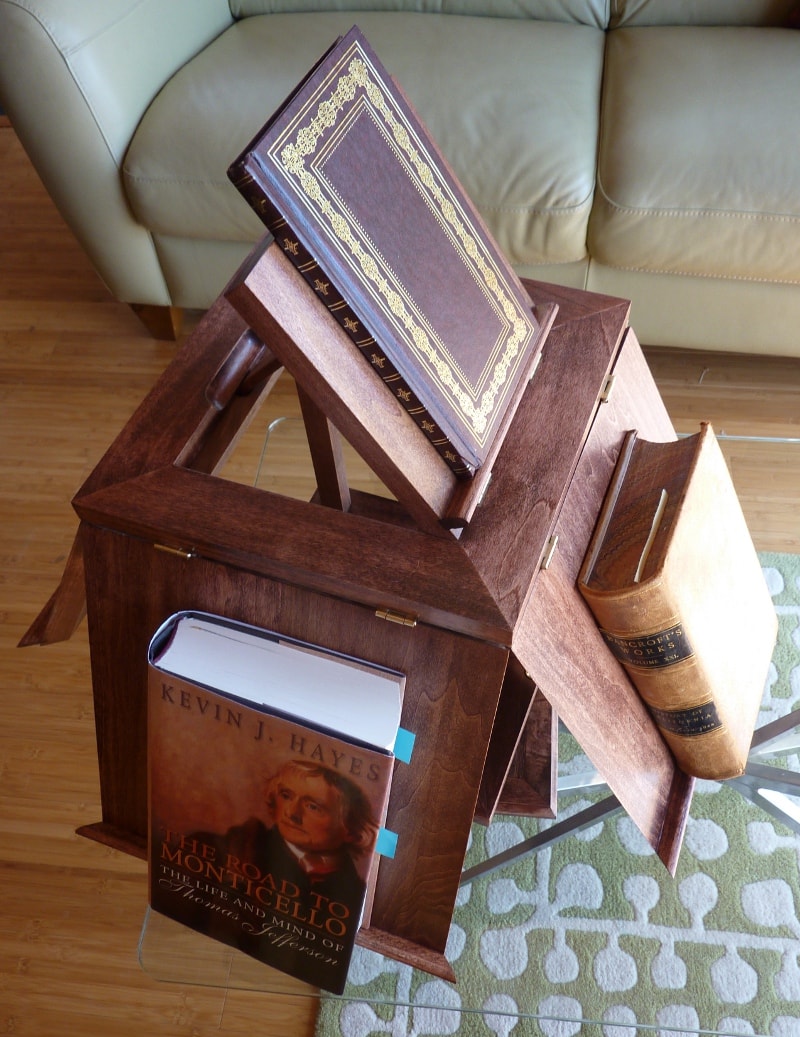 My take on Jefferson's Revolving Book Stand